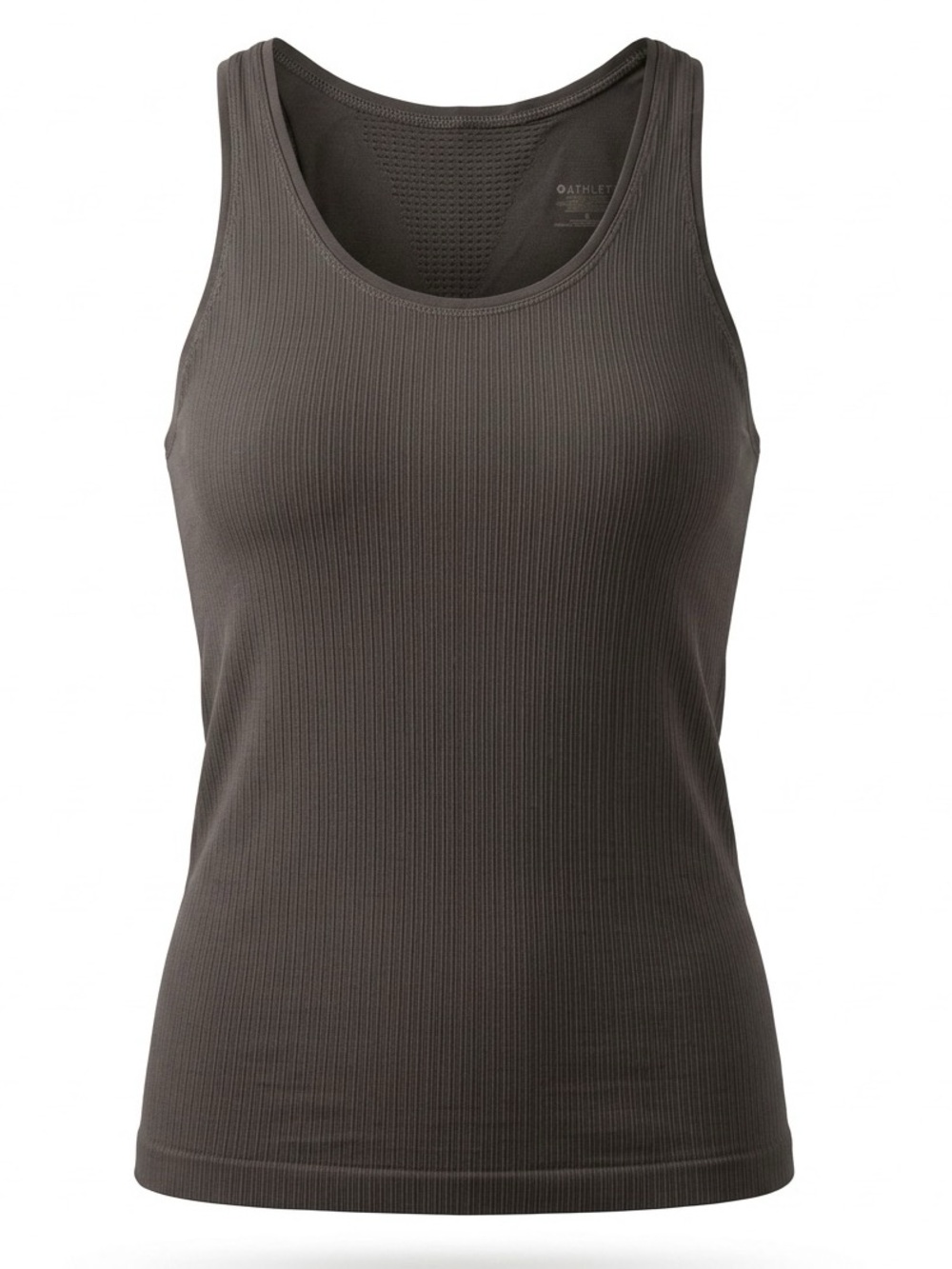 Athleta Ribbed Tank Top in Grey
